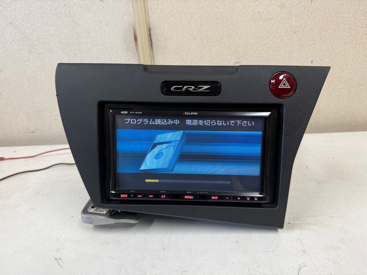 ECLIPSE エクリプス AVN660HD HDDナビ CR-Z専用パネル付き 動作確認済み拍卖