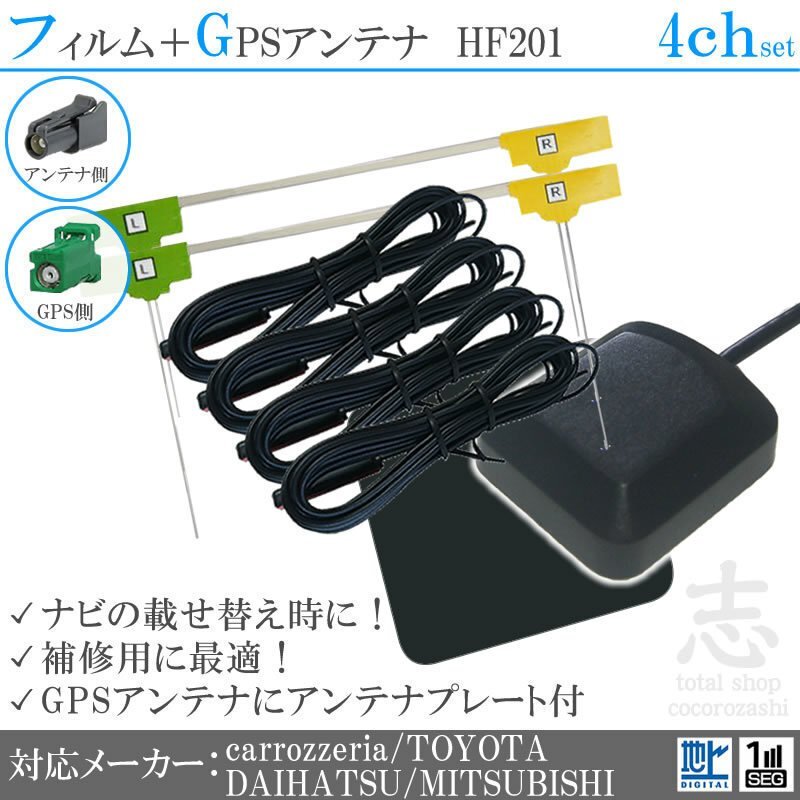 GPSアンテナ フルセグアンテナ セット ミツビシ 三菱 対応拍卖