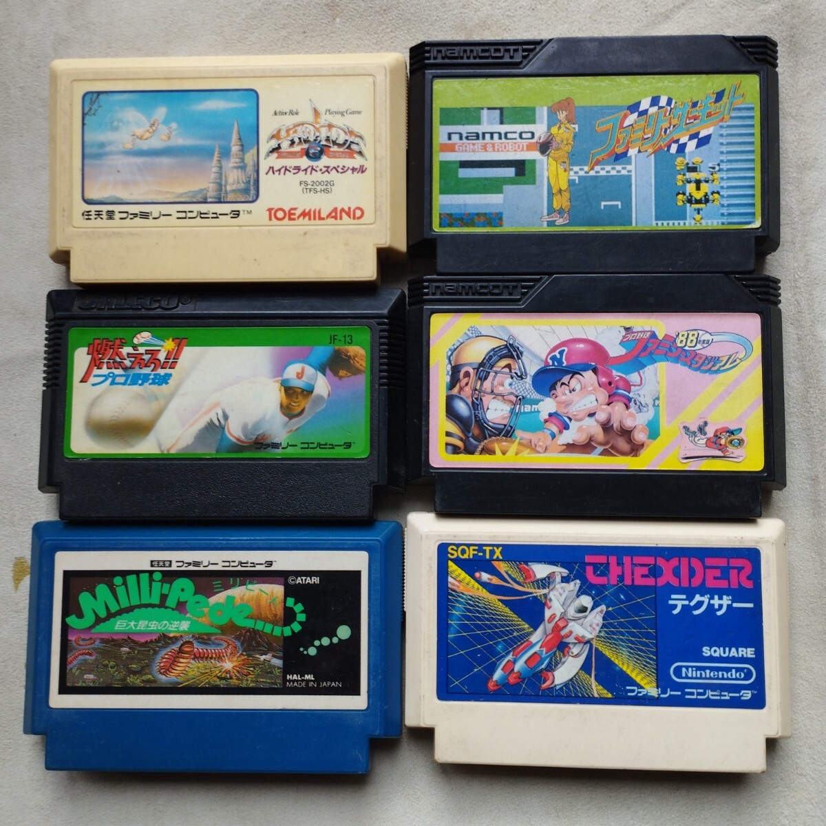 未チェック ファミコンソフト 6本セット 動作未確認 11拍卖