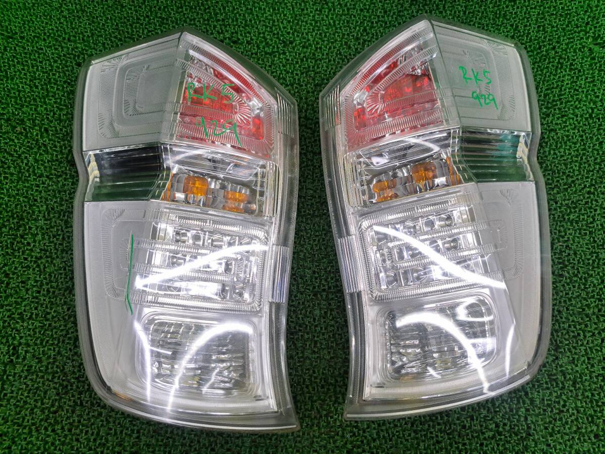 929 ホンダ ステップワゴンスパーダ RK5/RK6 純正 クリア テールランプ 左右セット テールライト 右 左 RK1 RK2拍卖
