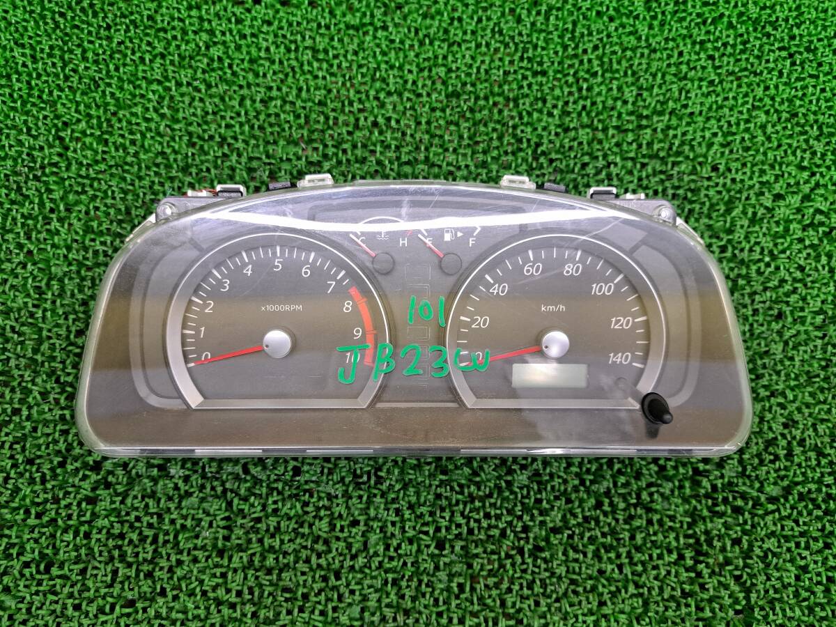 101 スズキ ジムニー JB23W 純正 スピードメーター スピードメーターパネル タコメーター 計器 走行距離不明 34110-61L10拍卖