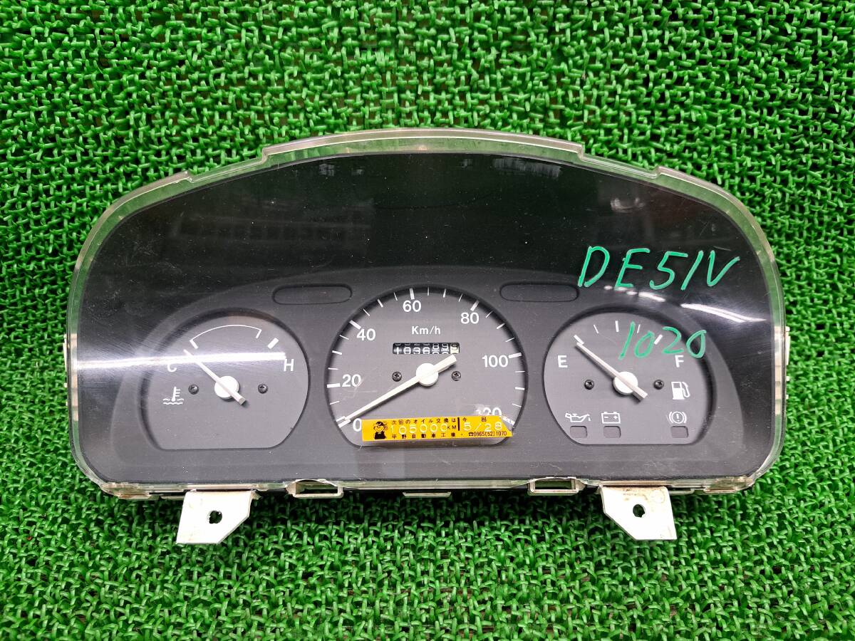 1020 スズキ キャリイ キャリィ DE51V DC51T DD51T DF51V スピードメーター 速度計 計器 走行距離 103690km拍卖