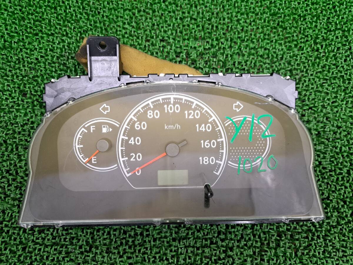1020 日産 AD VY12 純正 スピードメーター メーターパネル 走行距離不明 拍卖