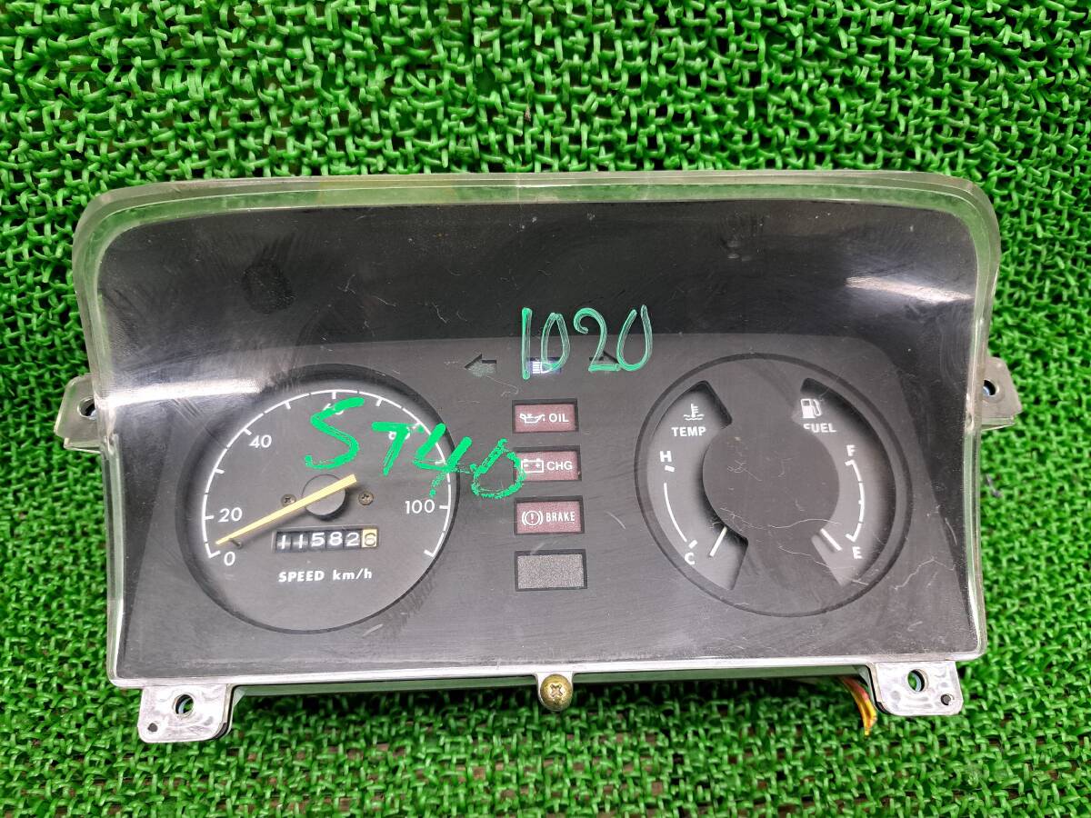 1020 当時物 スズキ キャリィ ST40 スピードメーター スピードメーターパネル 速度計拍卖