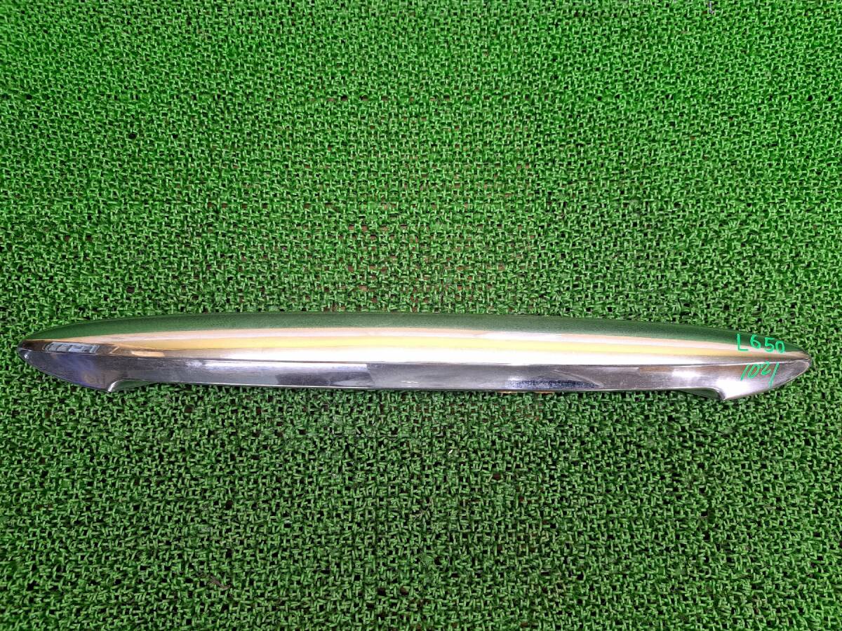 1021 ダイハツ ミラジーノ L650S L660S 純正 メッキ リアゲートガーニッシュ バックドアフィニッシャーモール拍卖