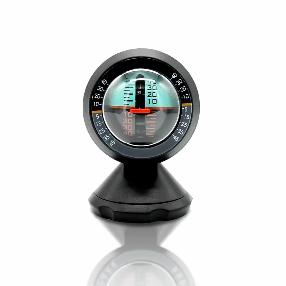 車用 傾斜計 車載 スロープメーター スロープゲージ インジケーター レベル チルト 安全 アウトドア 傾き tecc-carmater拍卖