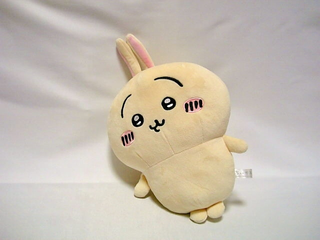 ●うさぎ●ちいかわ うさぎと一緒 BIG ぬいぐるみ●耳含んだ全長約40㎝●拍卖