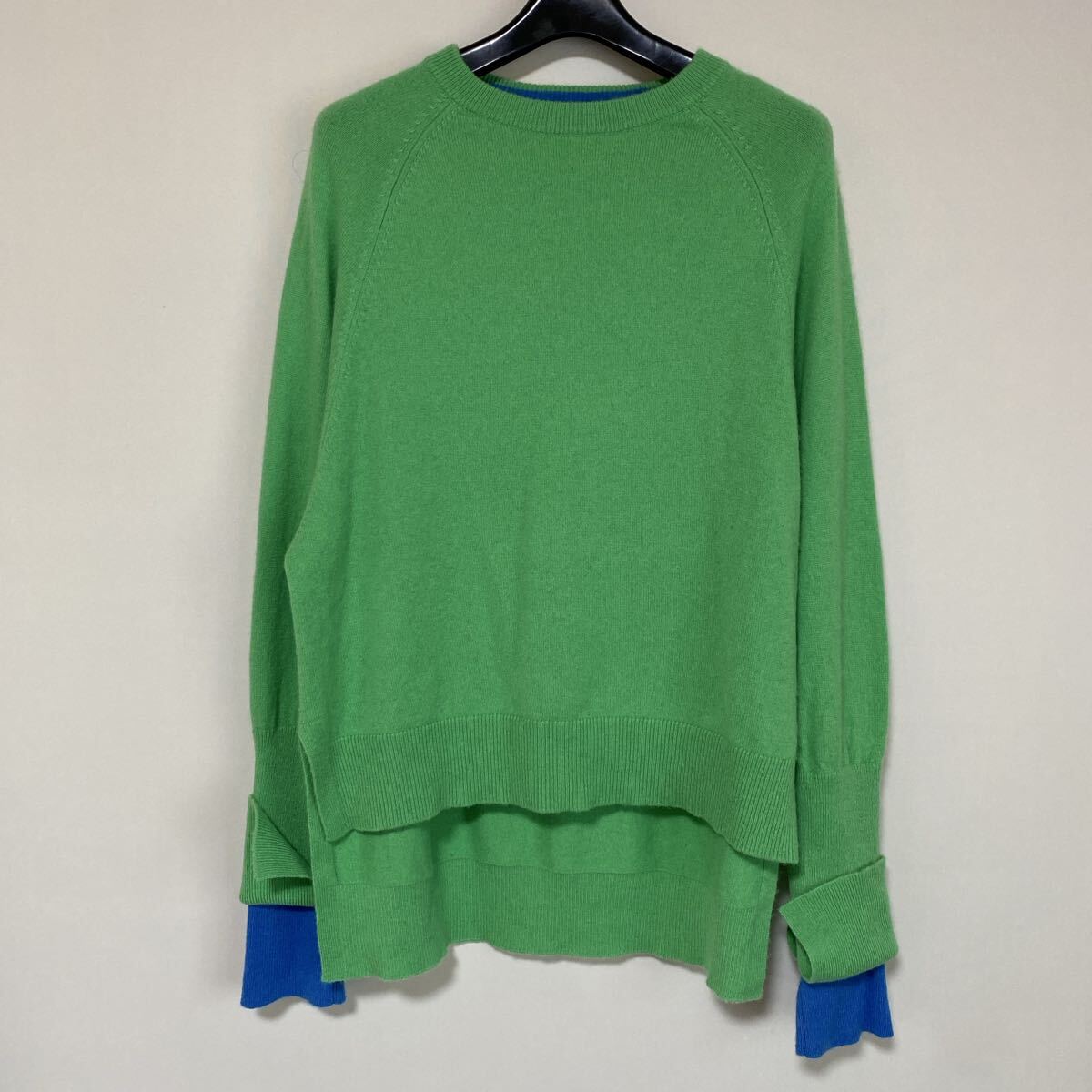 Donnez-Moi ドネモア カシミヤ100% セーター 緑 グリーン DMW拍卖
