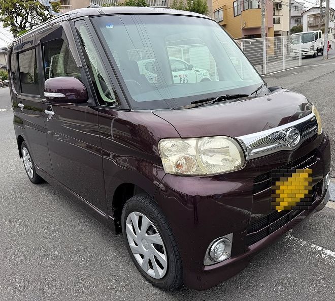 ♪♪車検8年2月まで H25年 タント ワンオナー 後期モデル ナビ DTV パワスラ キーフリー♪♪拍卖