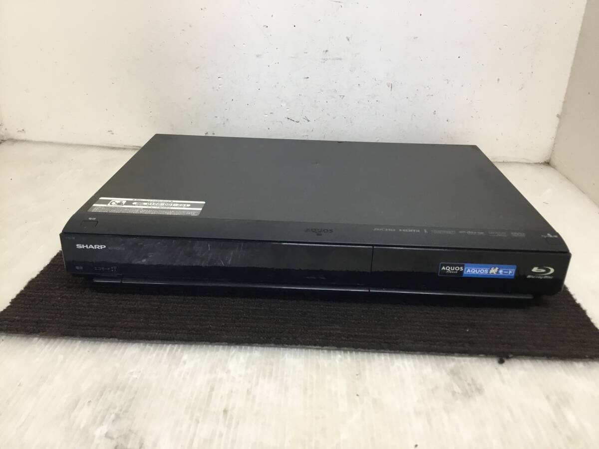 △ y 岐阜発/ SHARP/ ブルーレイディスクレコーダー/ BD-HDS32/ 2009年製/ B-CASカード付き/ ジャンク/ 通電のみ確認/ 現状品/ R7.10/11 △拍卖