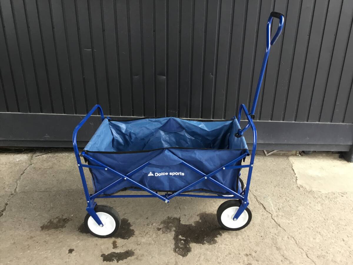 △ y 岐阜発/ Dolce Sports/ 折りたたみ/ アウトドア用/ キャリーカート/ 運搬/ 台車/ カート/ キャンプ/ BBQ/ 現状品/ R7.10/21 △拍卖