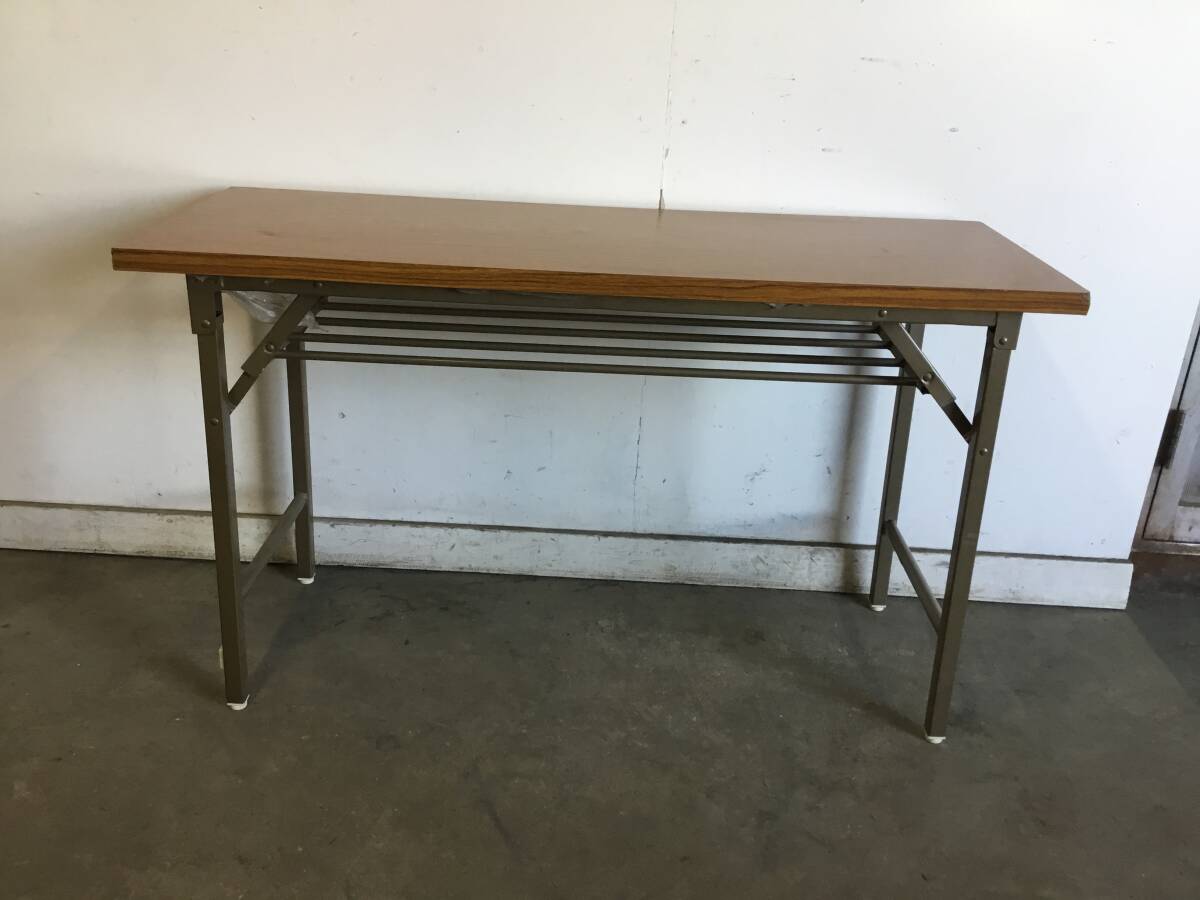 △ y 岐阜発/ 折りたたみ/ 長テーブル/ 1200mm×450mm/ 会議用テーブル/ オフィス家具/ イベント/ 現状品/ R7.10/28 △拍卖