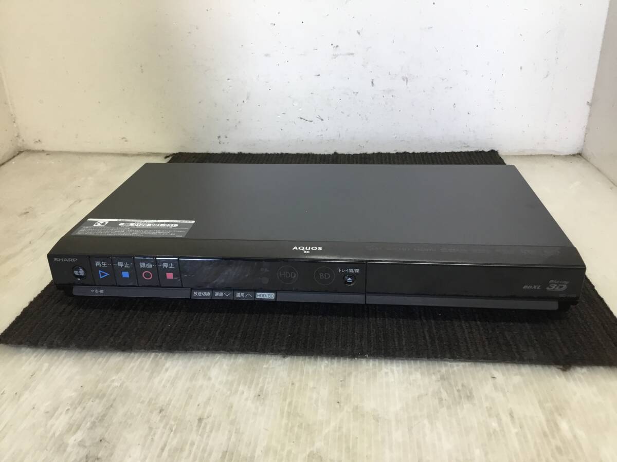 △ y 岐阜発/ シャープ/ ブルーレイディスクレコーダー/ BD-H50/ 2011年製/ ジャンク/ 通電のみ確認/ B-CAS付き/ 現状品/ R7.10/28 △拍卖