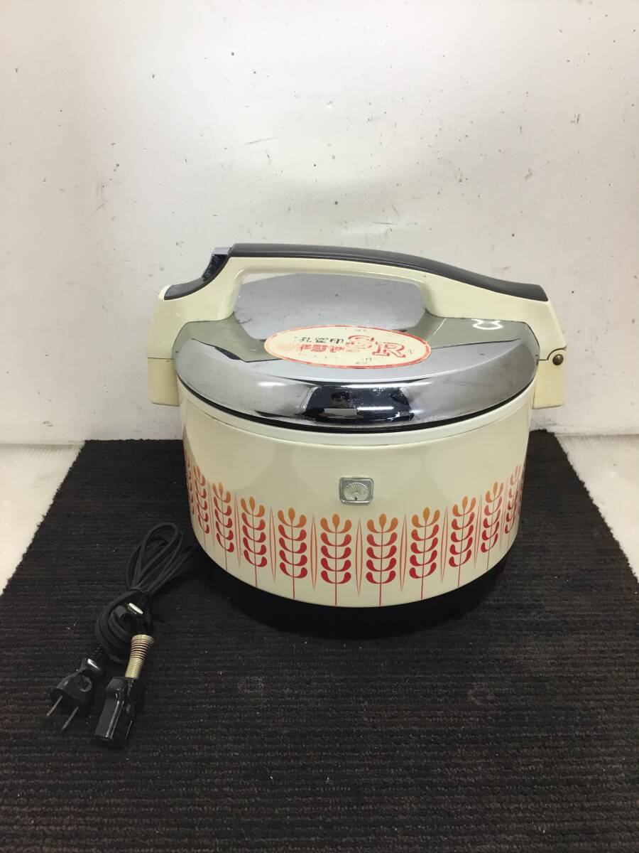 △ y 岐阜発/ 孔雀印/ 電子ジャー/ KUJAKU/ 1.2リットル/ 保温ジャー/ 動作確認/ 現状品/ R7.10/11 △拍卖