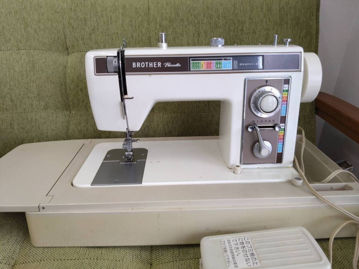 ブラザー ペースセッター ZZ2-B615 電子ミシン 本体 ハンドクラフト 裁縫 通電確認済み 現状品拍卖