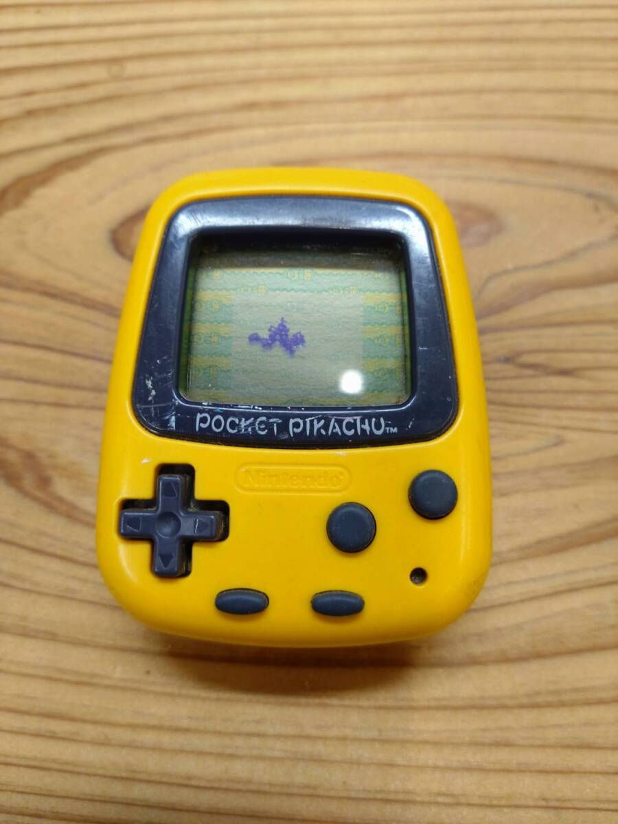希少 動作未確認 ポケットピカチュウ 任天堂  万歩計 ポケットモンスター 現状品拍卖