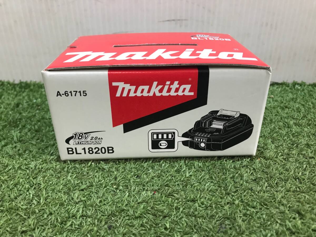 【未使用品】makita 18v2.0Ahリチウムイオンバッテリ BL1820B (A-61715) ITDD4HB3XYPW拍卖