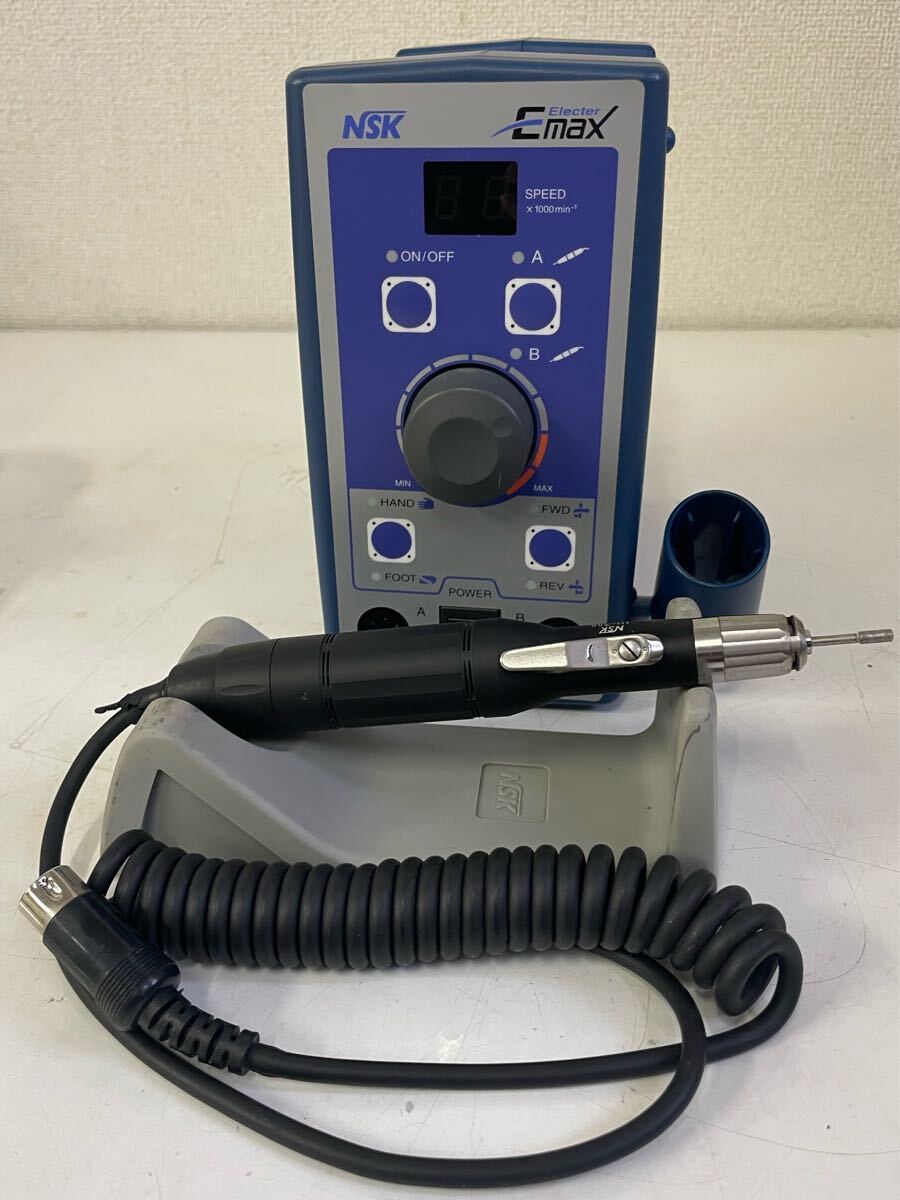 NSK ナカニシ エレクターEmax リューター マイクログライダ 電源コードなし NE129 100V 回転OK拍卖