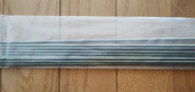 M4 3本 40㎝ ステンレス ネジ棒 フルネジ 寸切りボルト ボルト 寸切り ナット ステン スチール ねじロッド 全ネジ ネジ 棒 寸切 DIY 拍卖