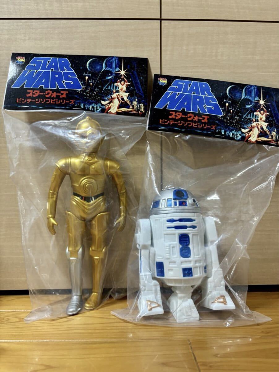 スターウォーズ ソフビ C-3PO R2-D2 セット Vintage SOFUBI ベアモデル CELEBRATION JAPAN 2025 STAR WARS medicom toy メディコムトイ拍卖