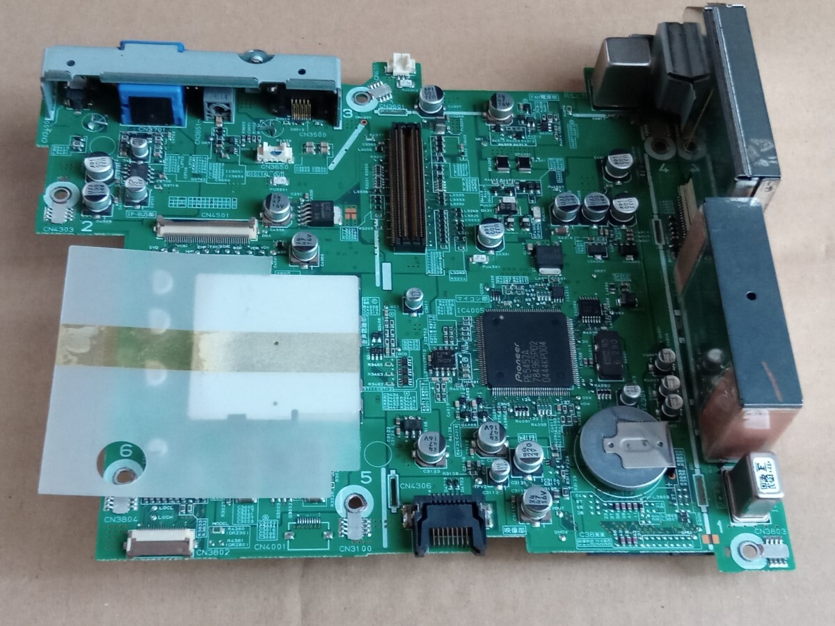 ☆希少 廃盤品!楽ナビ DVDナビ carrozzeria カロッツェリア AVIC-DRZ90 メイン基盤 動作良好②!☆拍卖
