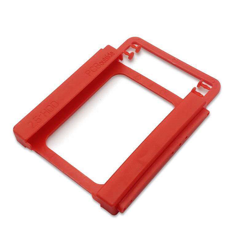 SSD / HDD 2.5インチ ⇒ 3.5インチ 変換 ブラケット マウンタ 樹脂製 2.5inchi → 3.5inchi 変換 自作PC用 パーツ 送料無料 国内配送拍卖