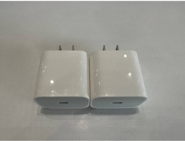 【Apple】 純正 A2305 電源アダプター USB-C iphone 充電器 20W 2個セット 在庫複数拍卖