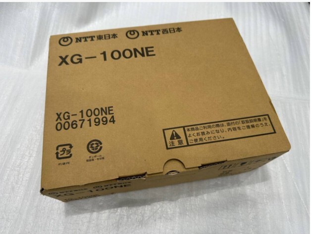 【NTT】 フレッツ 光クロス対応ホームゲートウェイ XG-100NE Wi-Fiルーター 新品拍卖