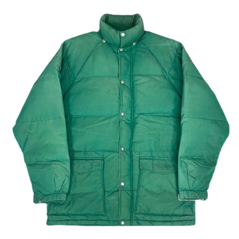 1970's~ SIERRA DESIGNS 7本木タグ ダウンジャケット AS IS (ビンテージ バウアーダウン ノースフェイス ベスト クレセント レザー BEAR 拍卖