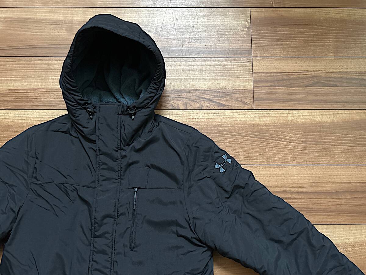 Mサイズ アンダーアーマー 1347225 UA ロング 裏起毛 ベンチコート 野球 ソフトボール スポーツ 観戦 防寒 トレーニング サッカー ゴルフ拍卖