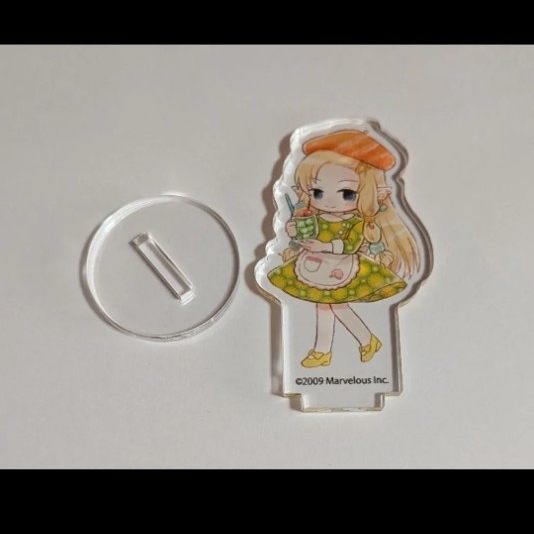 アクリルぷちスタンド「ルーンファクトリー3」08/レトロ喫茶ver.  レトロアートイラスト ダリア拍卖