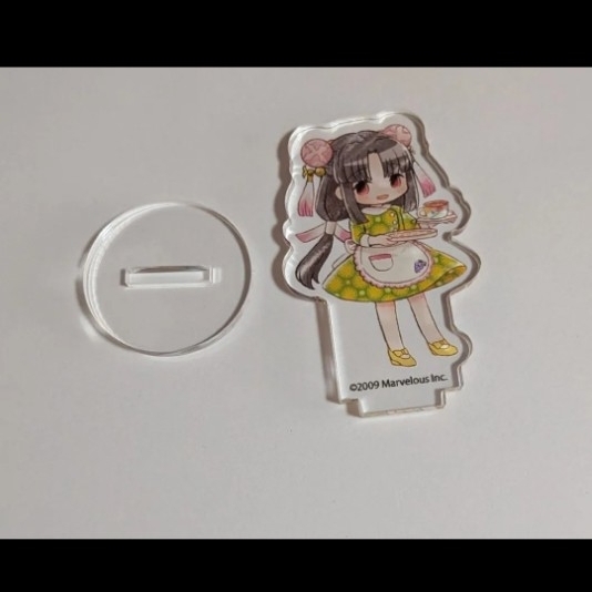 アクリルぷちスタンド「ルーンファクトリー3」08/レトロ喫茶ver.  レトロアートイラスト さくや拍卖