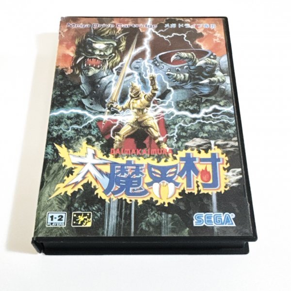 大魔界村 【箱・説明書付き】※動作確認済・清掃済 2本まで同梱可 セガ メガドライブ拍卖