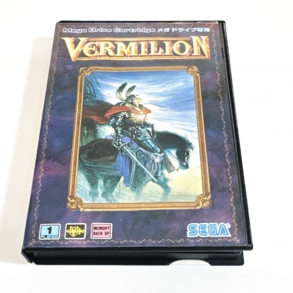 ヴァーミリオン 【箱付き】※動作確認済・清掃済 2本まで同梱可 セガ メガドライブ拍卖