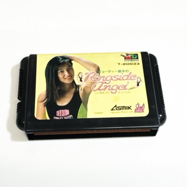 キューティー鈴木のリングサイドエンジェル ※動作確認済・清掃済 6本まで同梱可 セガ メガドライブ拍卖
