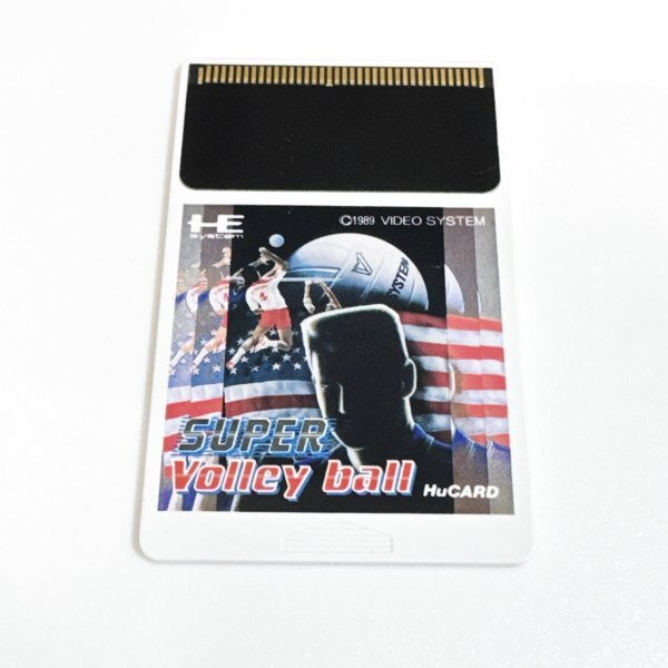 スーパーバレーボール ※動作確認済・清掃済 何本でも同梱可 PCエンジン拍卖