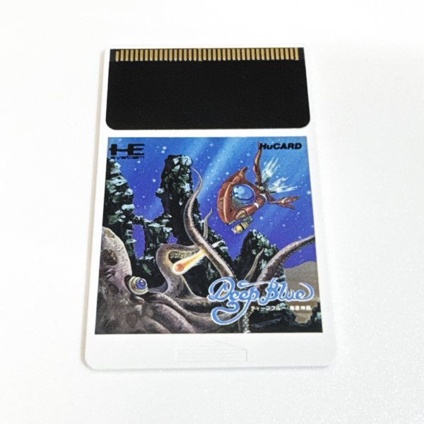 ディープブルー・海底神話 ※動作確認済・清掃済 何本でも同梱可 PCエンジン拍卖