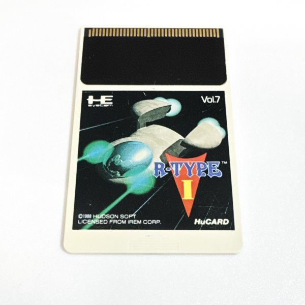アールタイプⅠ ※動作確認済・清掃済 何本でも同梱可 PCエンジン R-TYPE Ⅰ拍卖