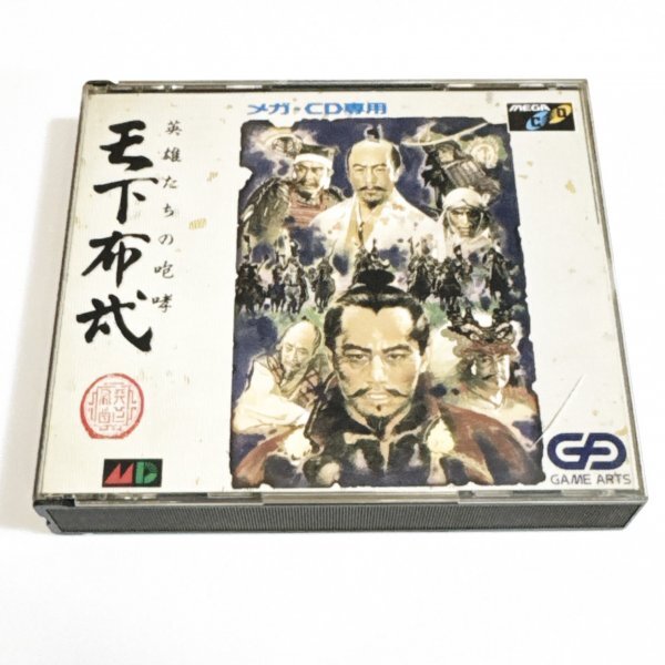 天下布武【箱・説明書有り】清掃済 4本まで1個口で同梱可 メガ・CD MEGA CD拍卖