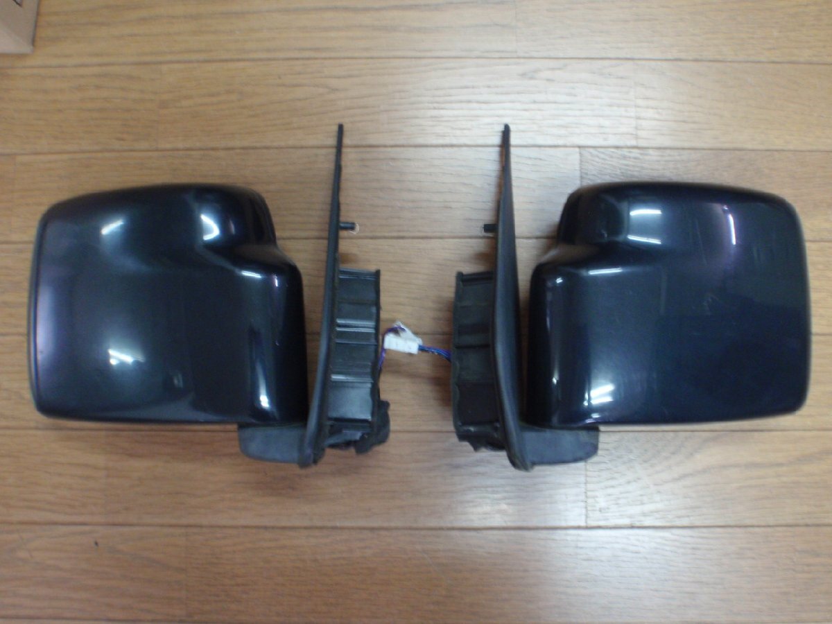エブリィ DA64V スクラム DG64V ドアミラー サイドミラー 左右セット 5P 68H3 ブラック拍卖