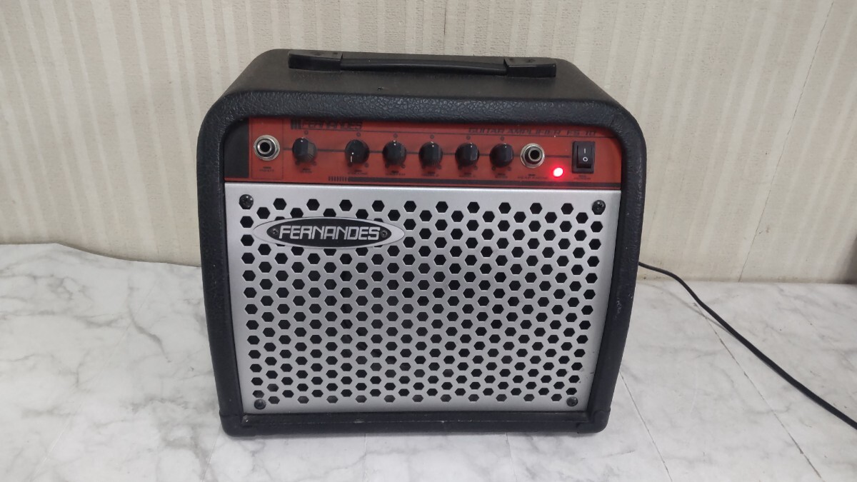 S3850 FERNANDBS /FS-10/ギターアンプ/フェルナンデス 楽器 機材 音出し確認OK その他詳細動作未確認 現状品拍卖