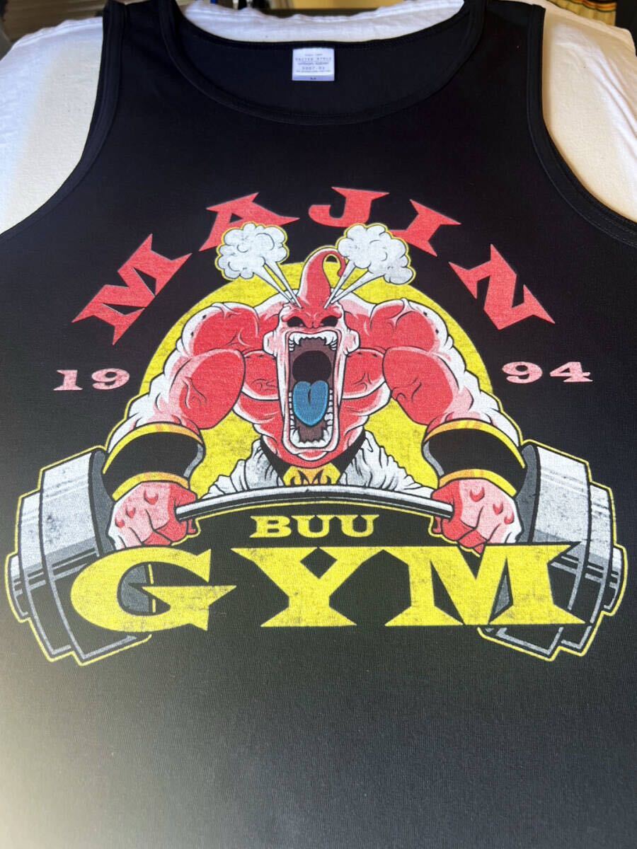 【タンクトップ】 MAJIN GYM 魔人ブウ(悪) ゴールドジム ドラゴンボール トレーニング 筋トレ M/L/XL拍卖