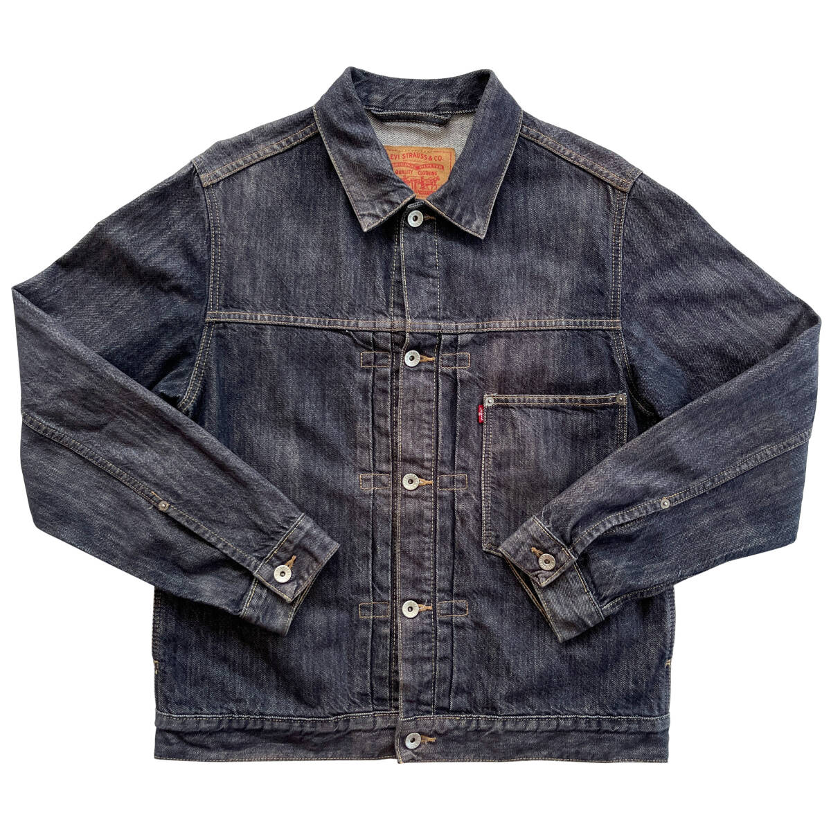 【Vintage】Levi’s 70501 04 デニムジャケット 1st ファースト EURO ユーロ リーバイス ジージャン S拍卖