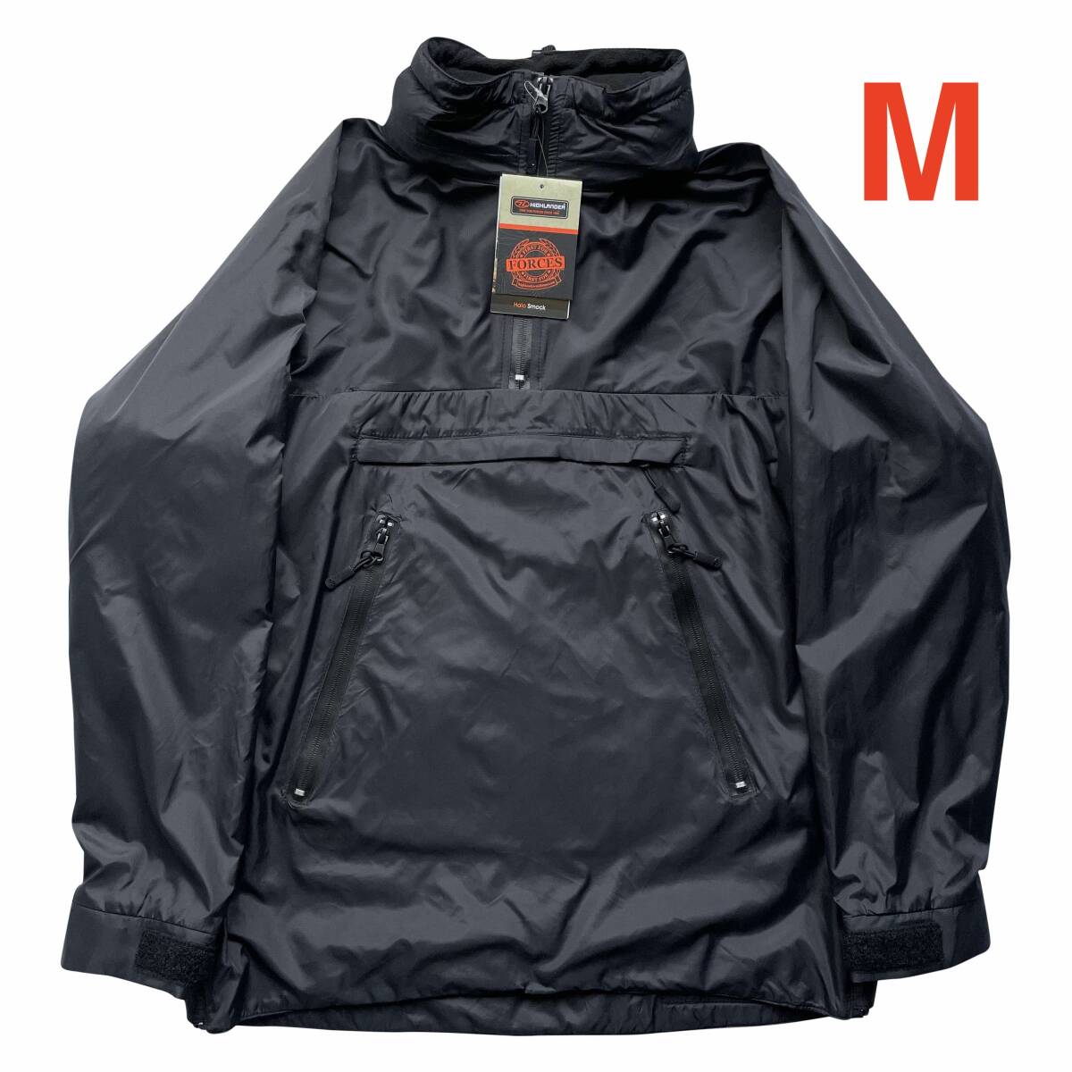 【新品】HIGHLANDER Halo Smock イギリス軍 PCS Thermal Smock BRITISH ARMY サーマルスモック 黒 ブラック M拍卖