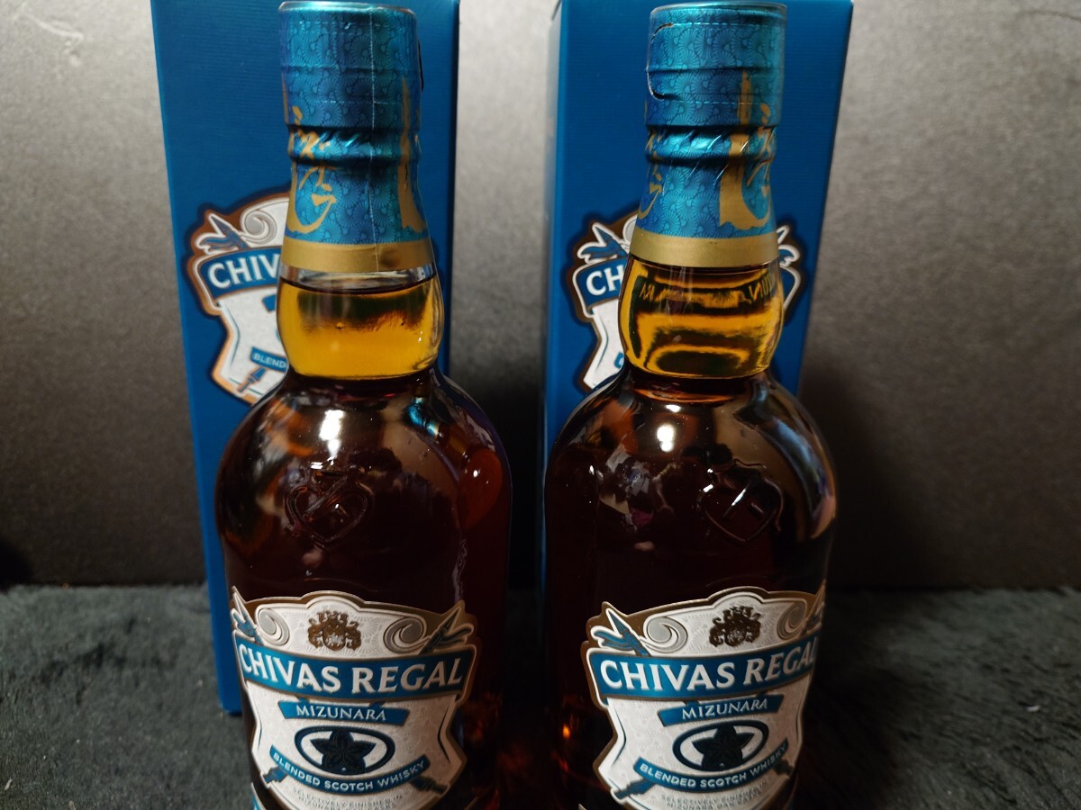 【新品未開栓】 シーバスリーガル ミズナラ 700ml 2本セット 箱付き拍卖