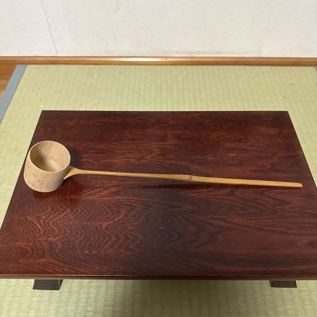 初出し品  柄杓  茶道具 竹 NO1 ★広島発送★拍卖