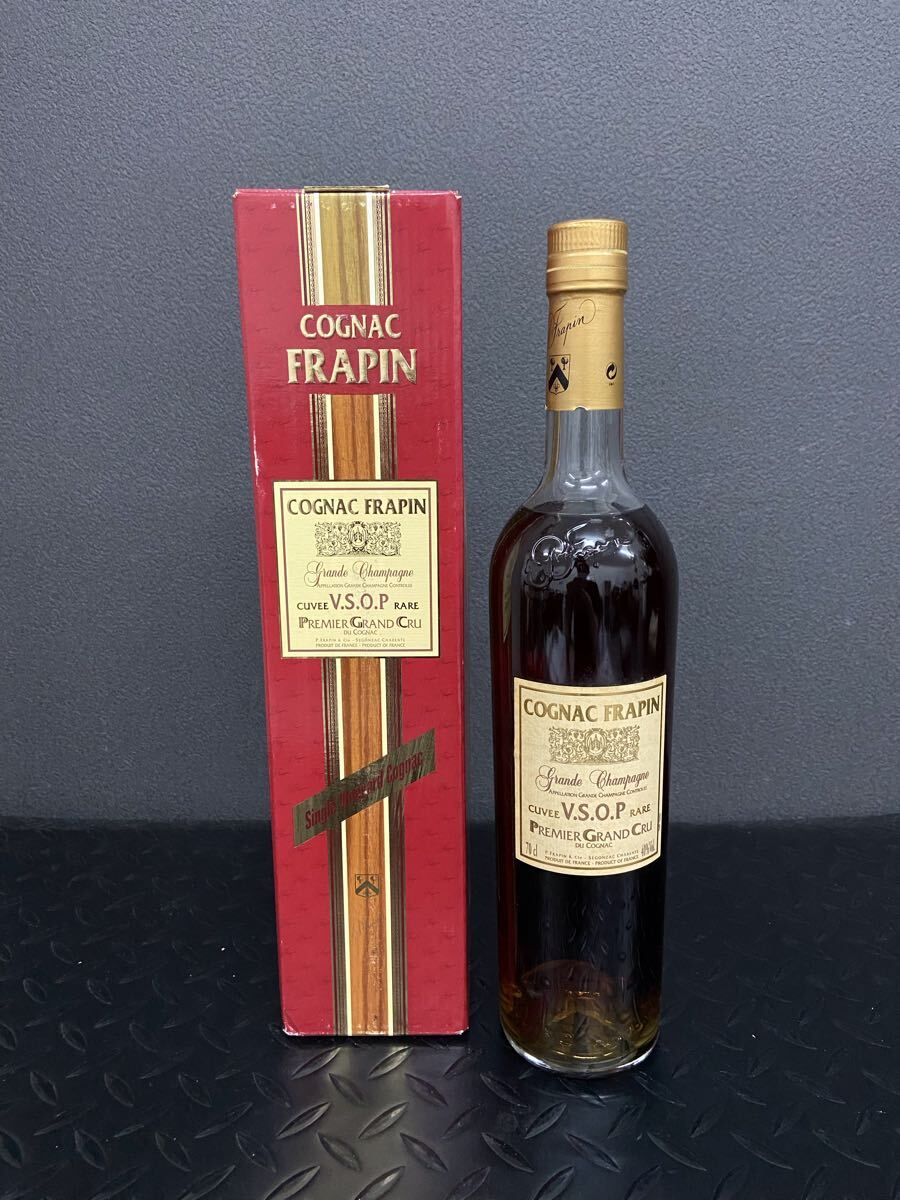 AA33★FRAPIN フラパン VSOP PREMIER GRAND CRU コニャック 700ml 40% 箱付き 未開栓 古酒拍卖