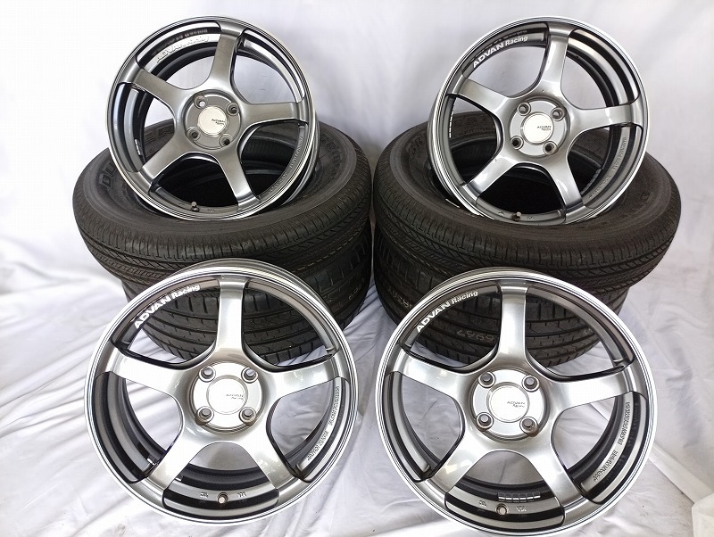 ADVAN TC-4 16インチ×5.5J+45 4-100 4本 GMRカラー W00018拍卖