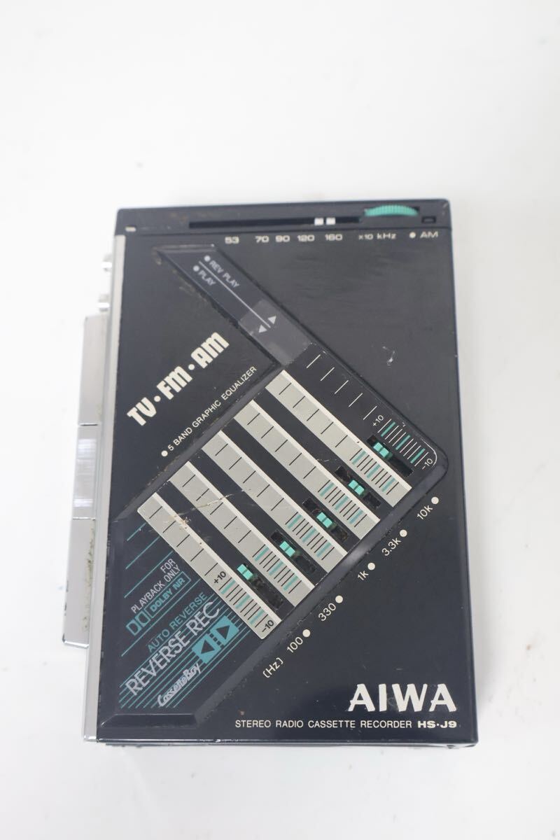 AIWA アイワ HS-J9 カセットボーイ カセットプレーヤー ポータブルラジオ カセットレコーダー拍卖
