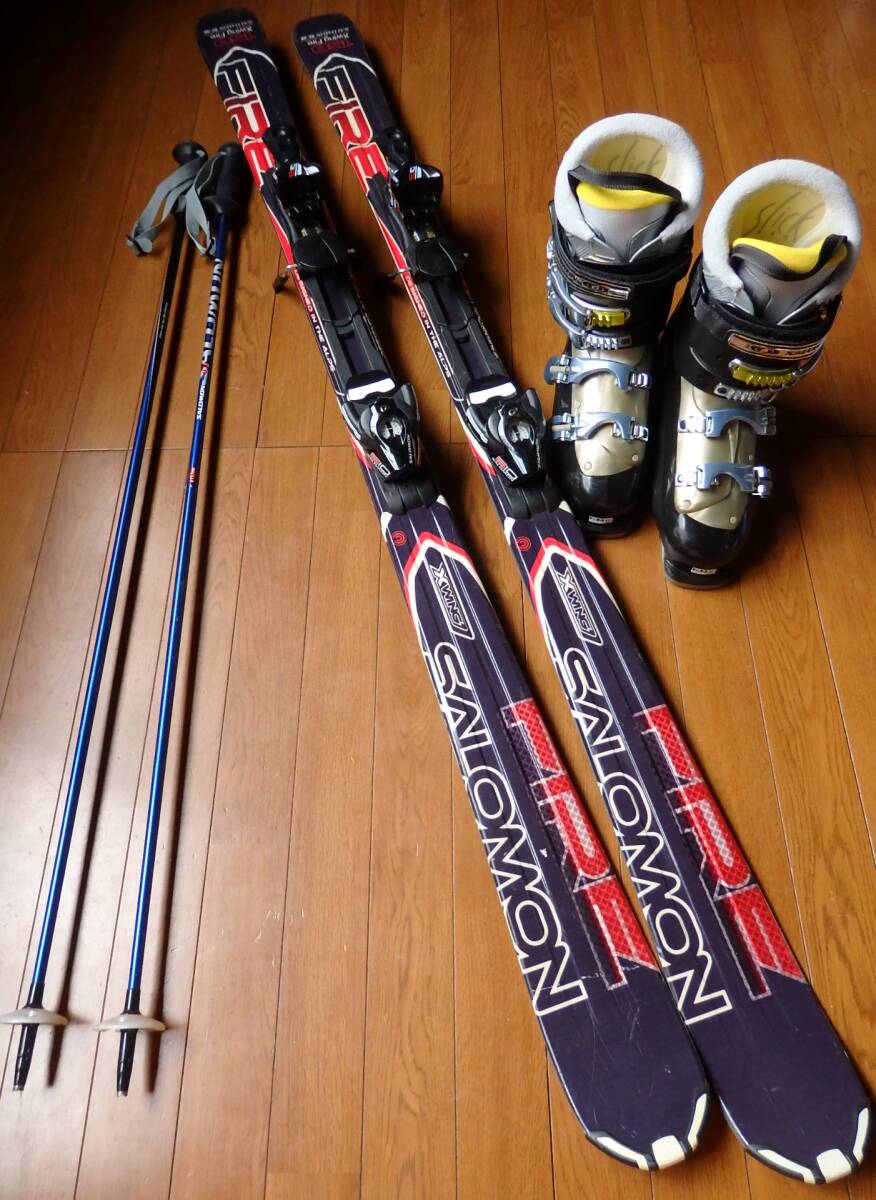 SALOMON 板158cm、ブーツ26.0~26.5cm拍卖